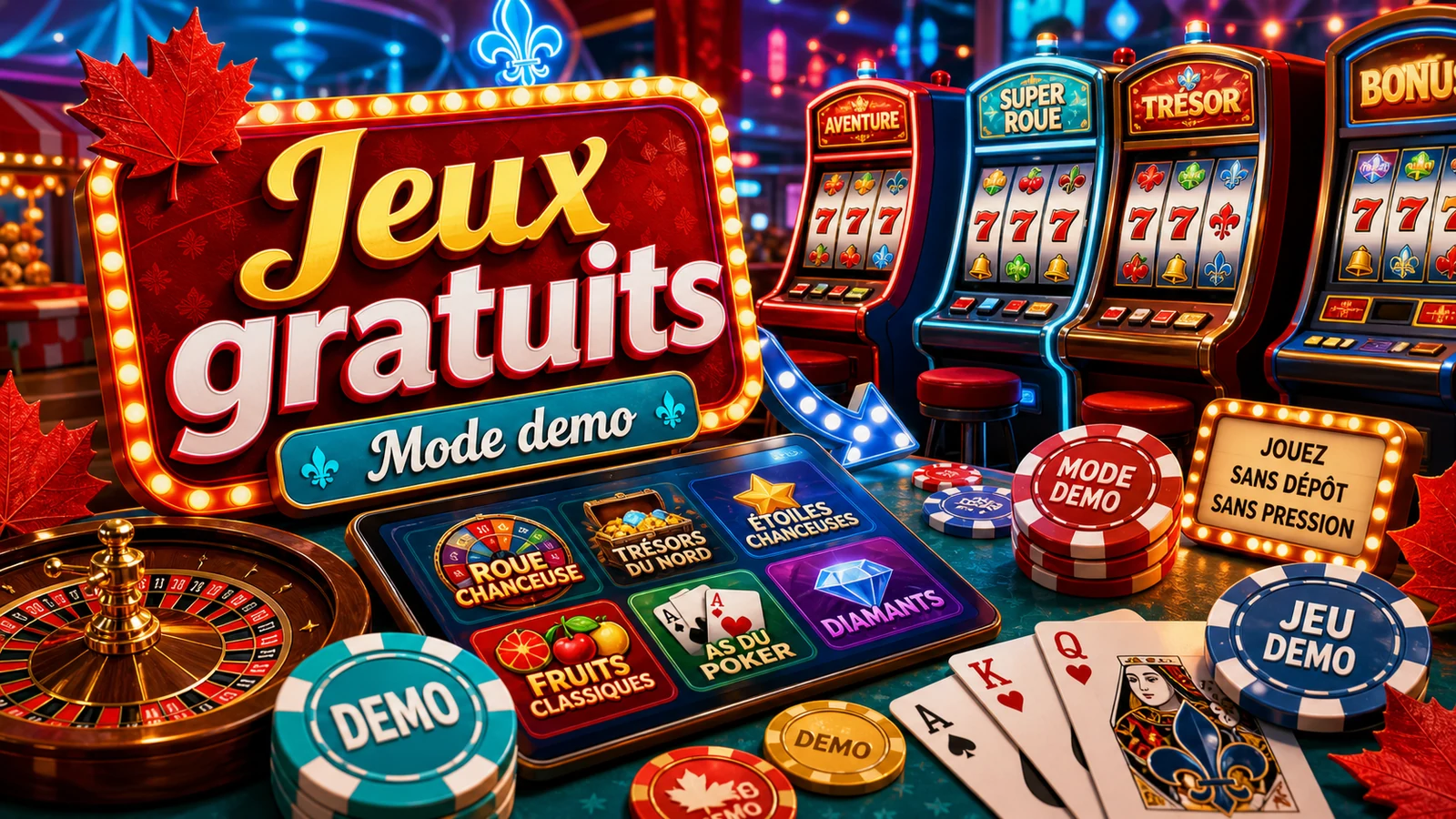 Jeux Casino Gratuits content banner